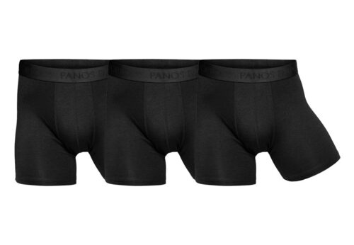 PANOS EMPORIO 3PK BASE BAMBOO BOXER BLACK