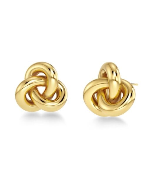 Infinity Knot Studs L - Gull