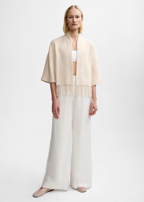 Keyla Lambswool Jacket - Krem