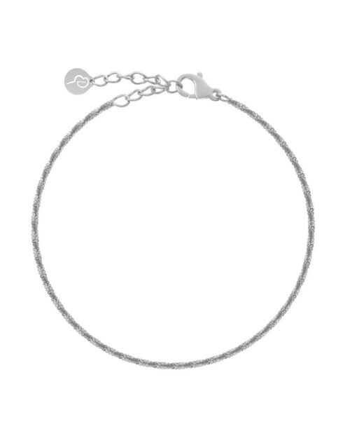 Tinsel Thin Bracelet - Sølv