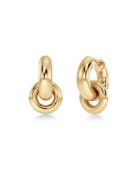 Chunky Eternal Earrings - Gull