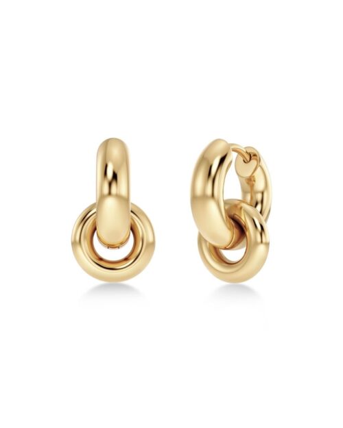 Chunky Eternal Earrings - Gull