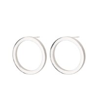 Circle Earrings S - Sølv
