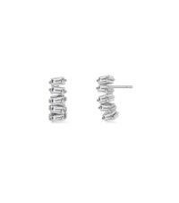 Rey Studs Steel - Sølv
