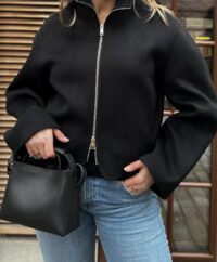 Hedda Mini Handbag LeatherBlack - Svart