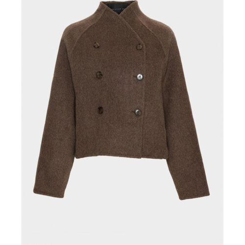 Bella wool jacket - Brun