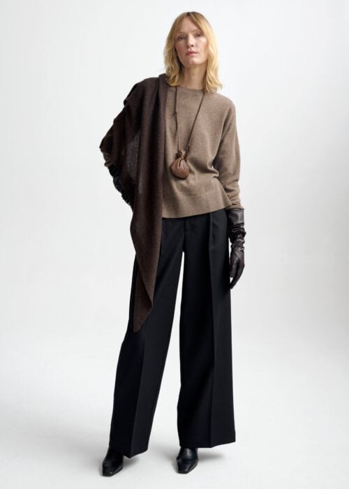 Naomi wool cash sweater - Beige