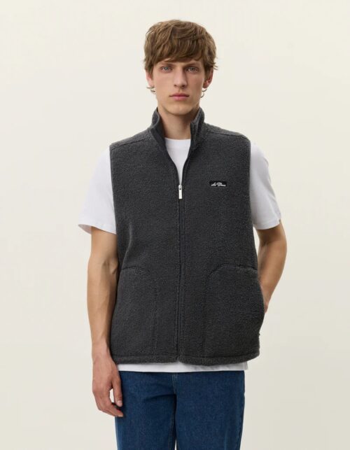 Creed Teddy Vest - Grå