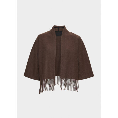 Keyla Lambswool Jacket - Brun