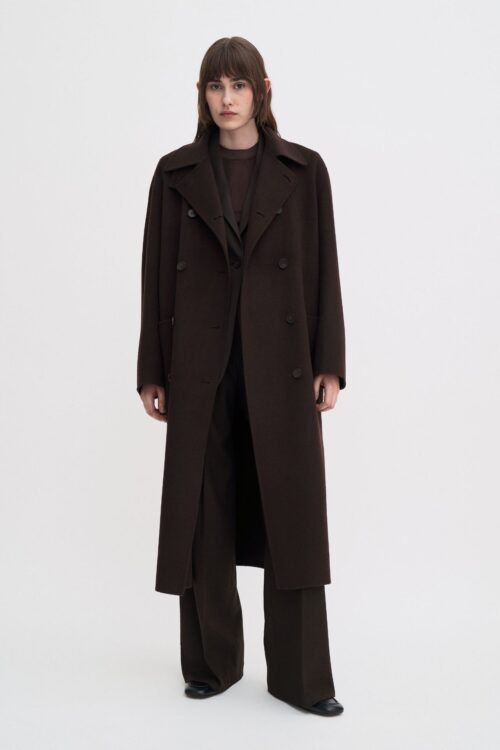 Amelia Doublé Coat - Brun