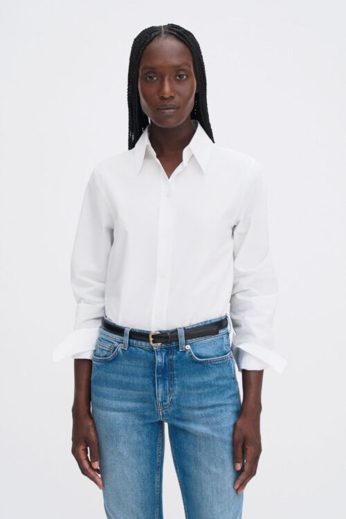 Classic Poplin Shirt - Hvit