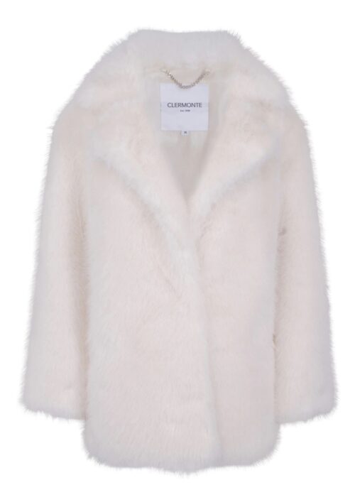 Maya Fake Fur - Hvit