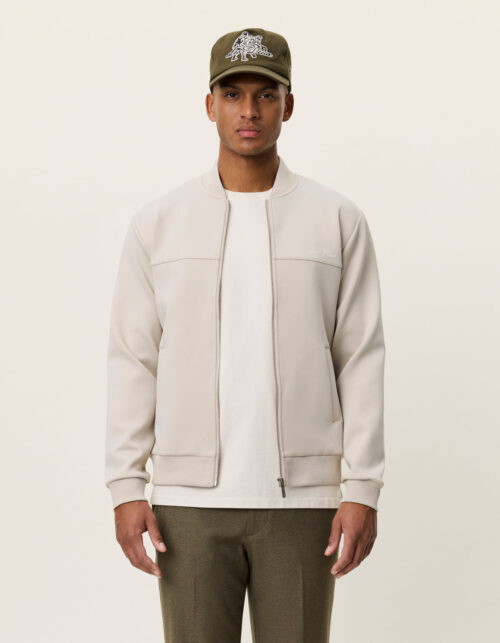Ballier Crew Bomber Jacket - Sand